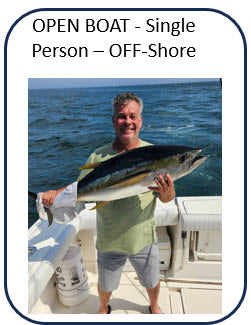 OPEN BOAT - Single Person - Offshore